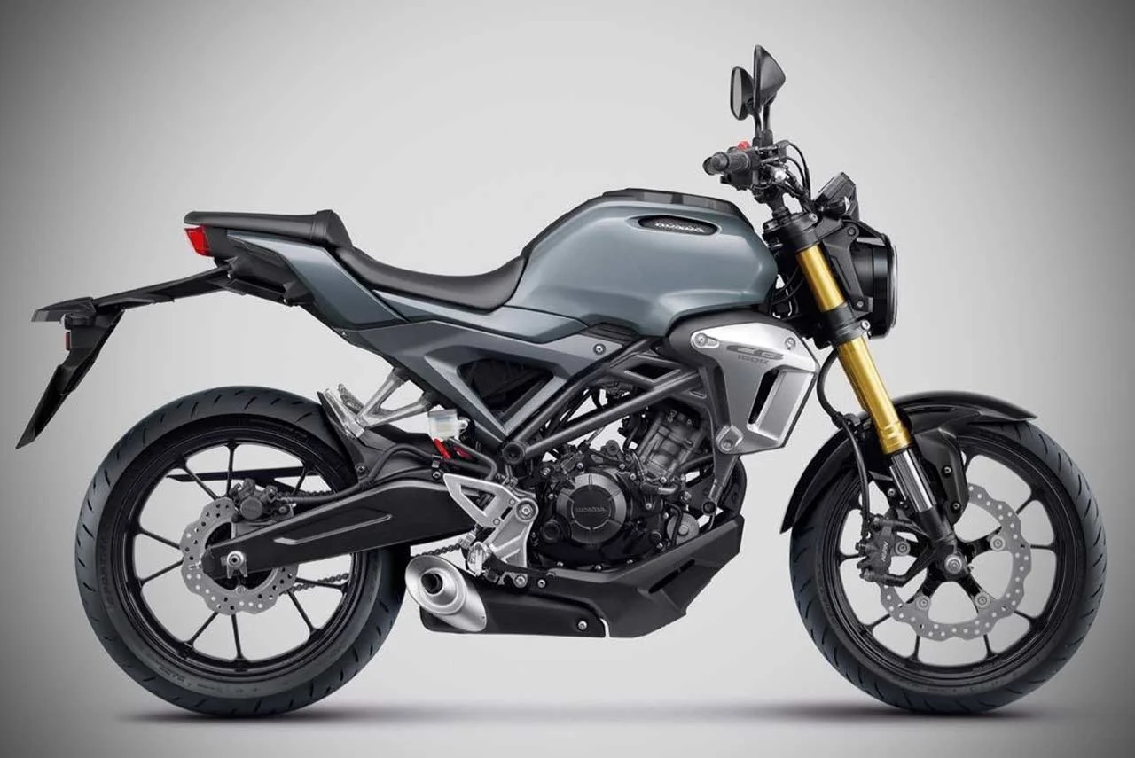 2017 honda cb150r exmotion pearl cadet gray side