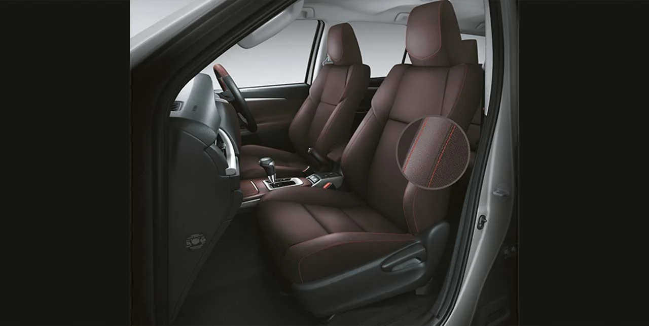 Toyota Fortuner TRD Sportivo Launched in India; Priced at INR 31.01 Lakh 6 2017 toyota fortuner trd sportivo seats pr