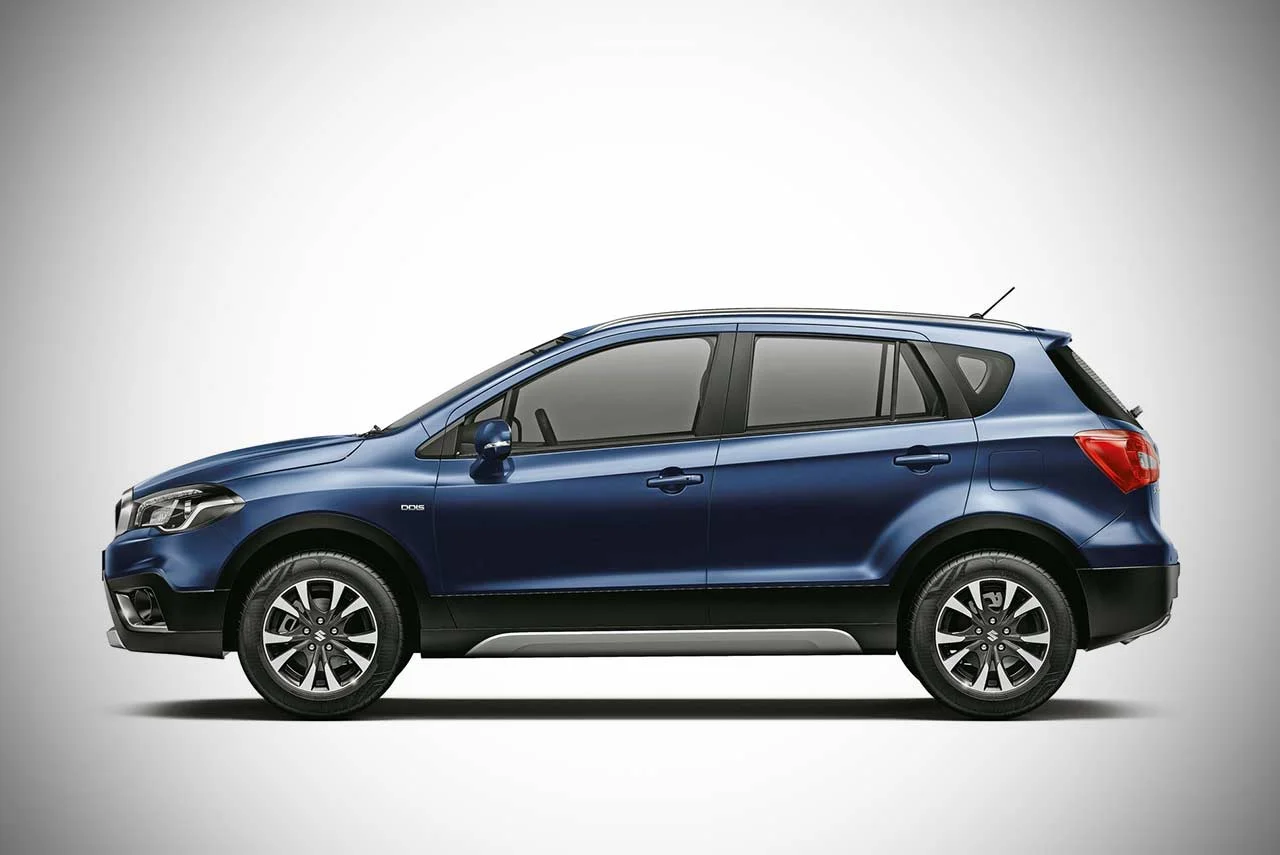 new maruti suzuki scross nexa blue left pr