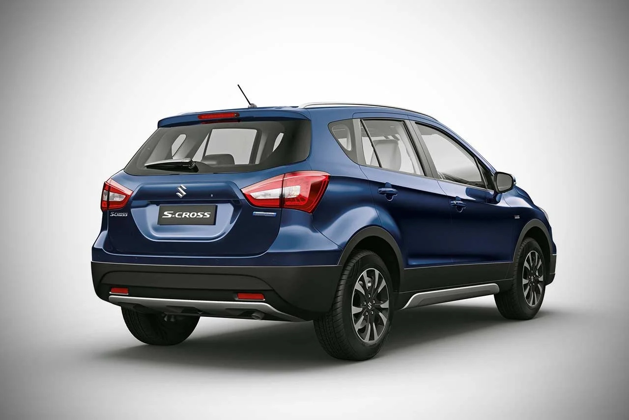 new maruti suzuki scross nexa blue rear right pr