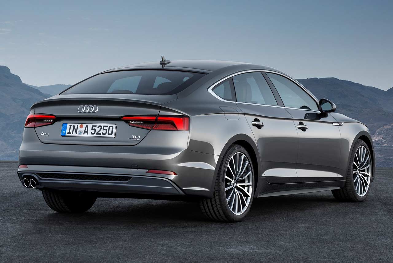 2017 audi a5 sportback rear quarter grey pr