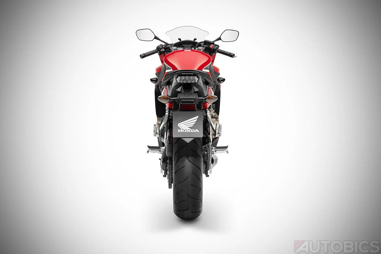 Bookings Open for the New 2017 Honda CBR650F in India; Priced at INR 7.30 Lakh 4 2017 honda cbr650f millennium red rear studio