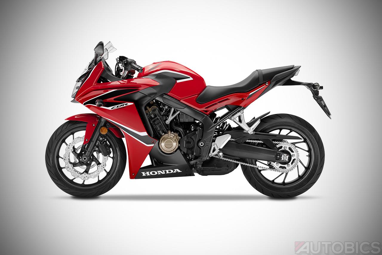 2017 honda cbr650f millennium red right studio