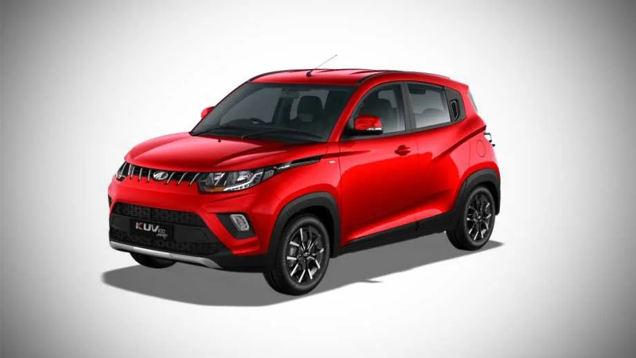 2017 mahindra kuv100 nxt flamboyant red