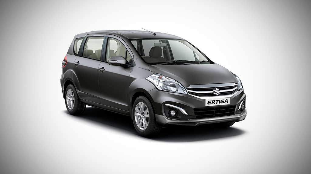 maruti suzuki ertiga granite grey color