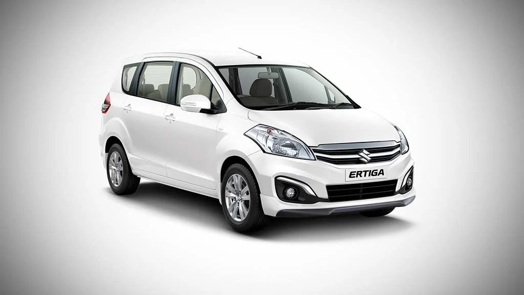maruti suzuki ertiga superior white color