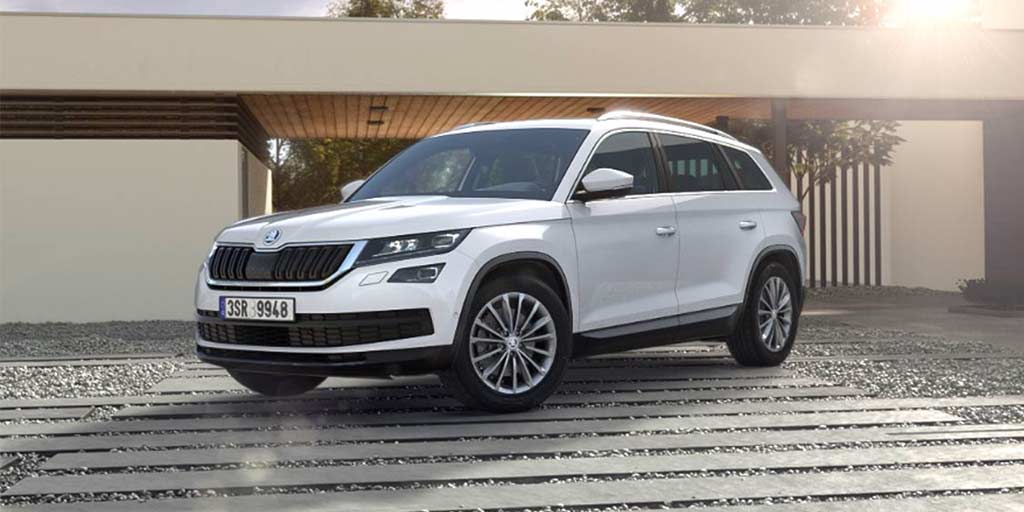 skoda kodiaq moon white colour AUTOBICS