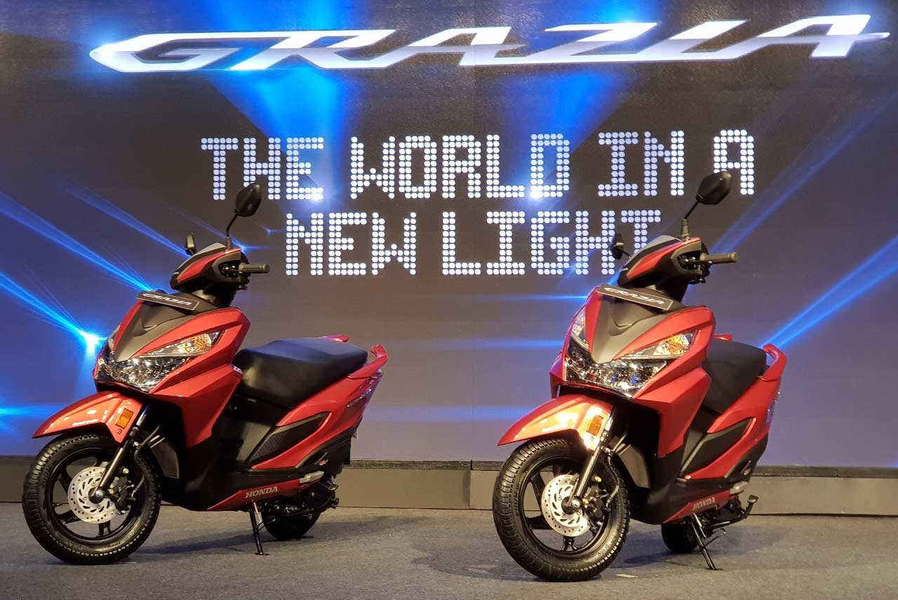 2017 Honda Grazia Scooter Launched In India Autobics
