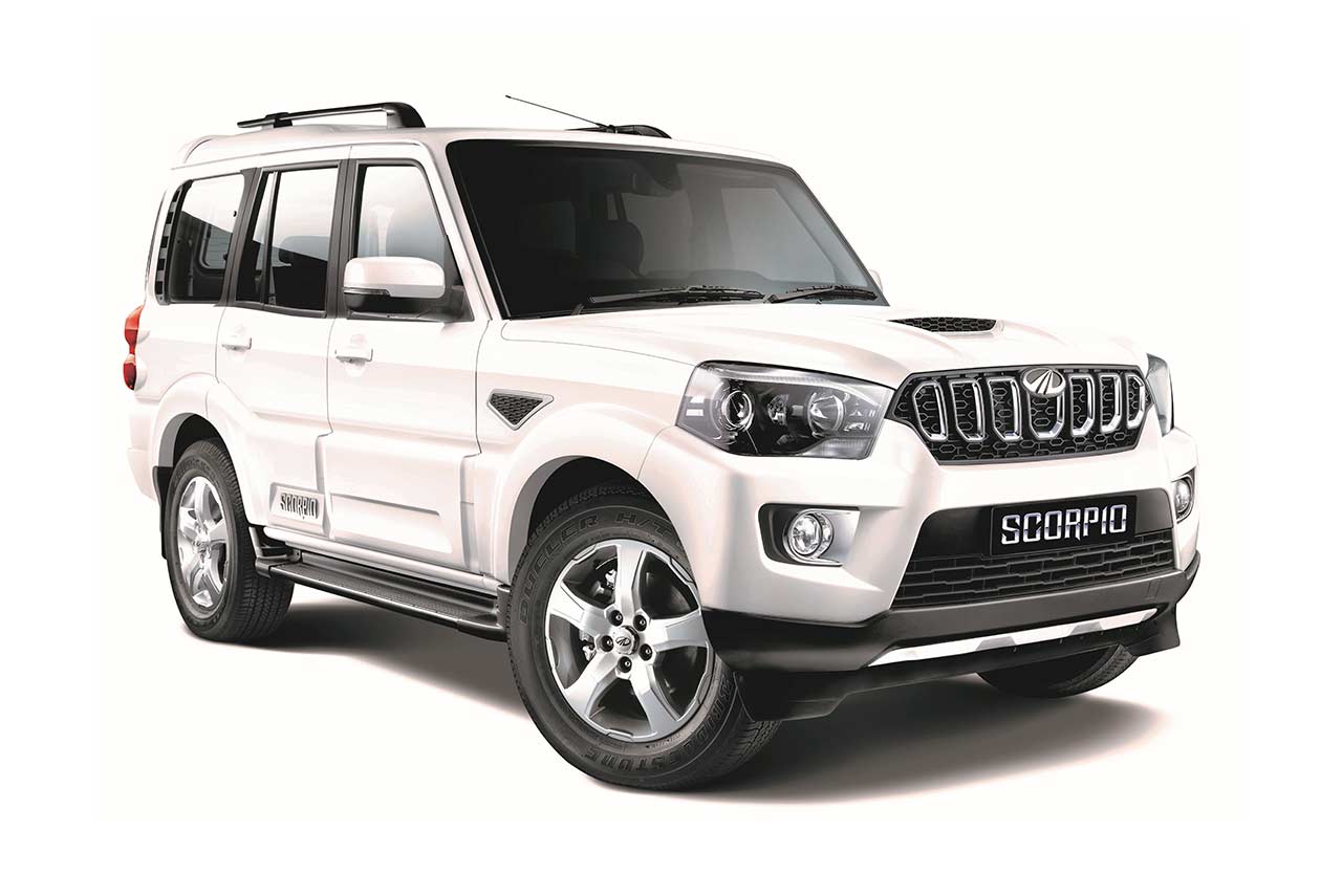 2017 mahindra scorpio premium white pr