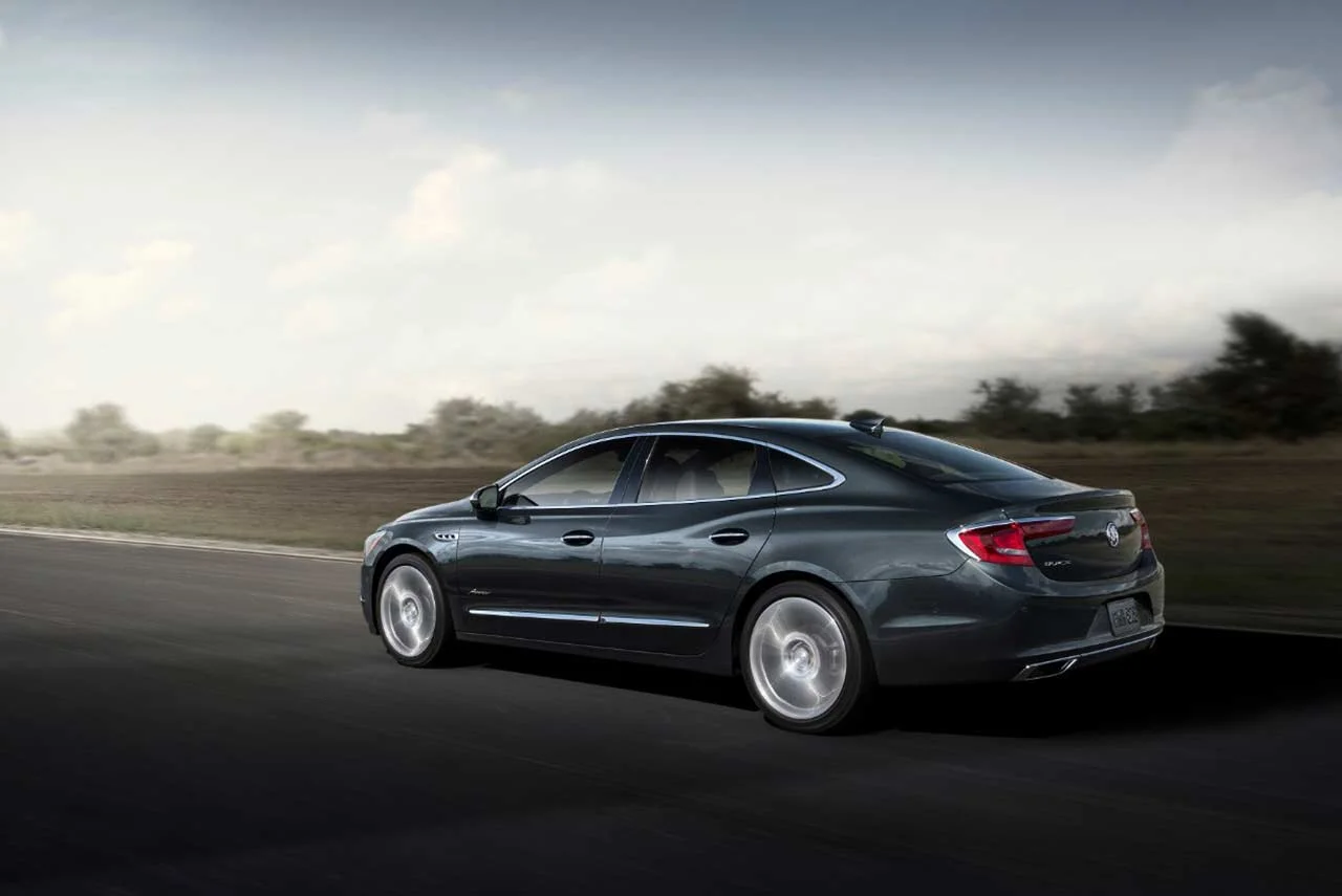 2018 Buick Lacrosse Avenir Makes Its World Debut - Buick’s Highest Expression of Luxury Expands to Its Flagship Sedan 6 2018 Buick Lacrosse Avenir rear left