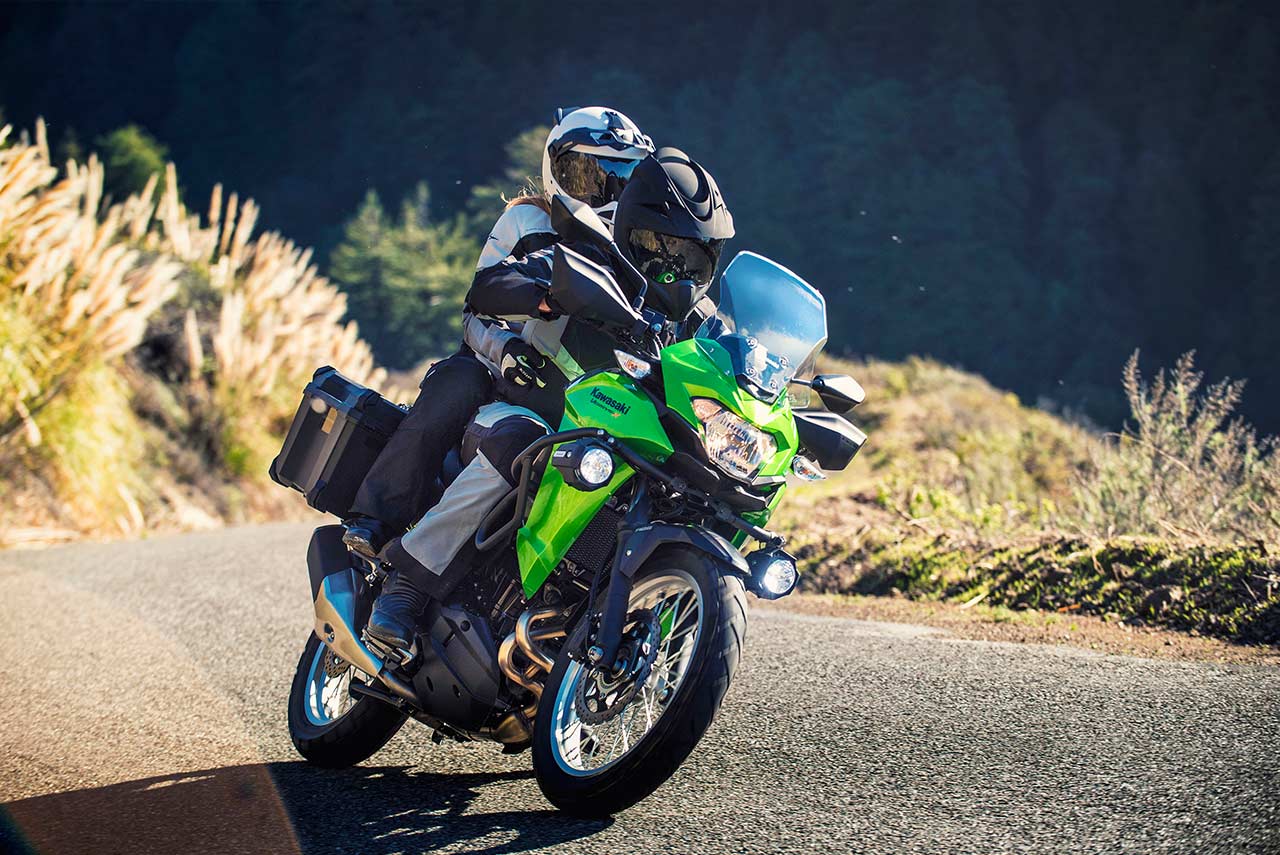 2018 Kawasaki Versys X-300 Front Quarter