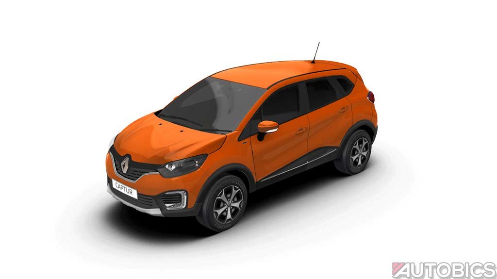 Renault Captur Cayenne Orange 2017