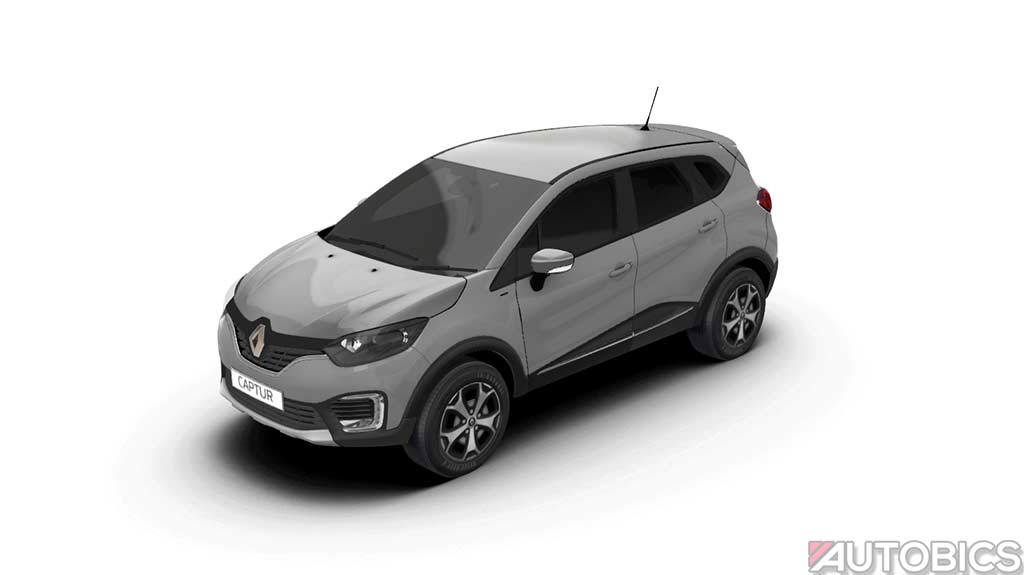 Renault Captur Moonlight Silver 2017