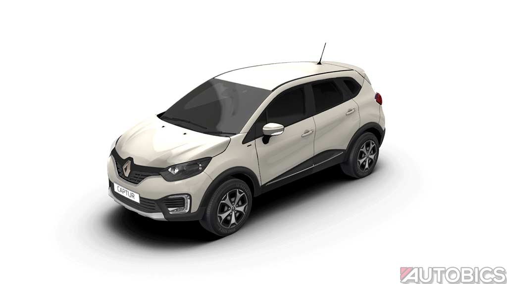 Renault Captur Pearl White 2017