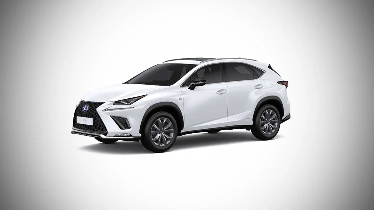 Lexus NX00h 2018 White Nova Glass Flake