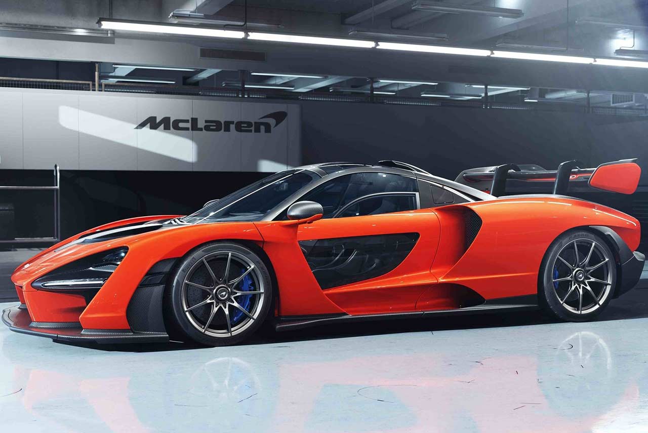 2017 McLaren Senna Orange