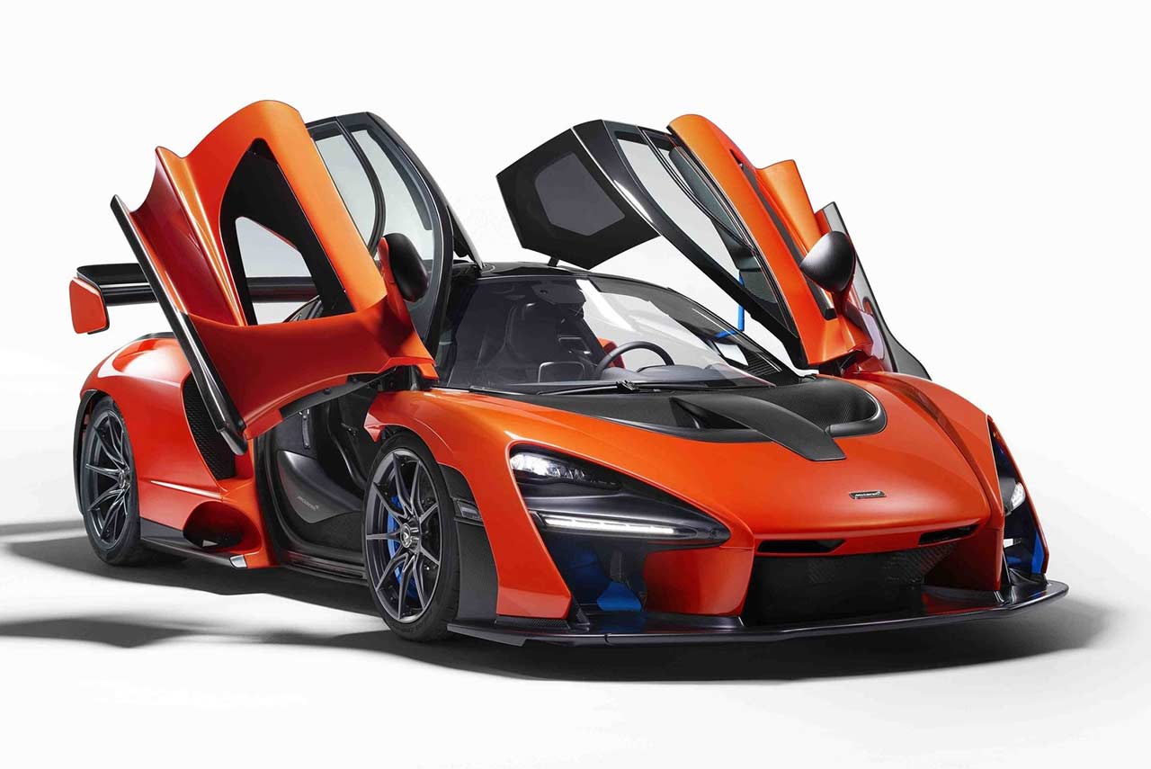 McLaren Senna Doors Open