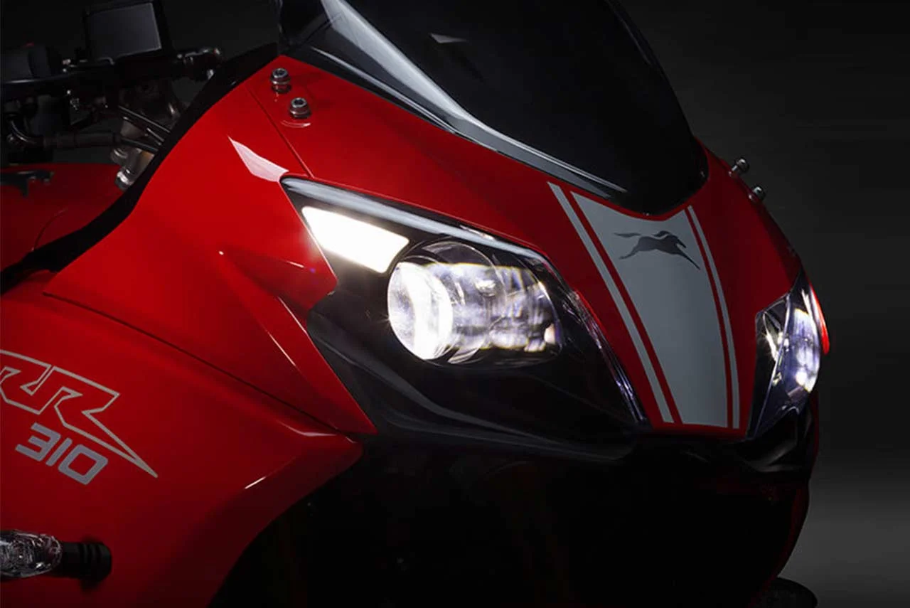 TVS Apache RR 310 Bi-LED Headlights 2018