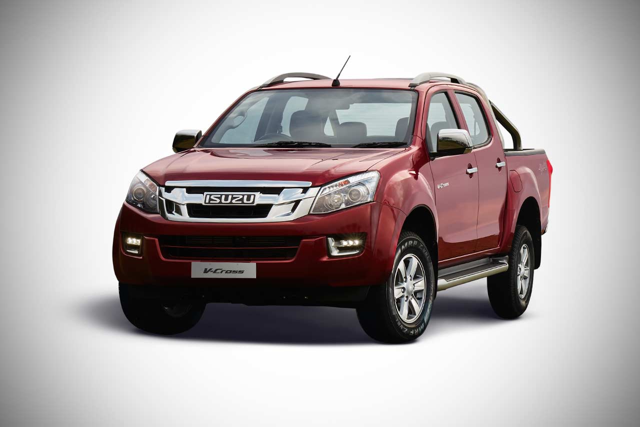 2018 Isuzu D-Max V-Cross Ruby Red