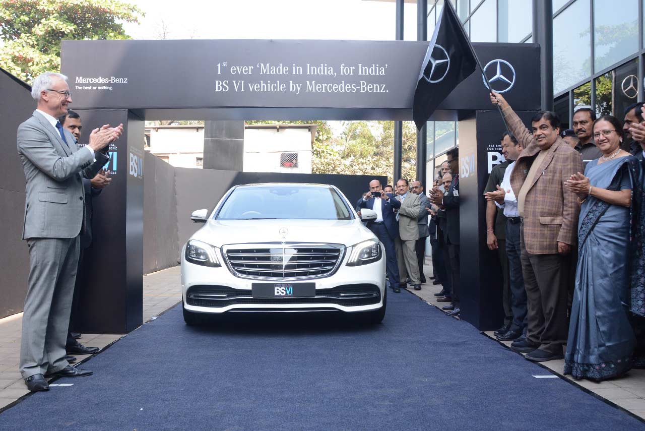 2018 Mercedes-Benz S-Class Bharat Stage VI Compliant