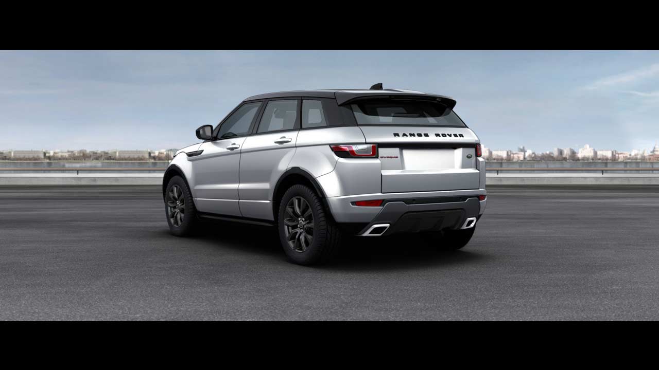 2018 Range Rover Evoque Landmark Edition Yulong White Metallic Rear Quarter