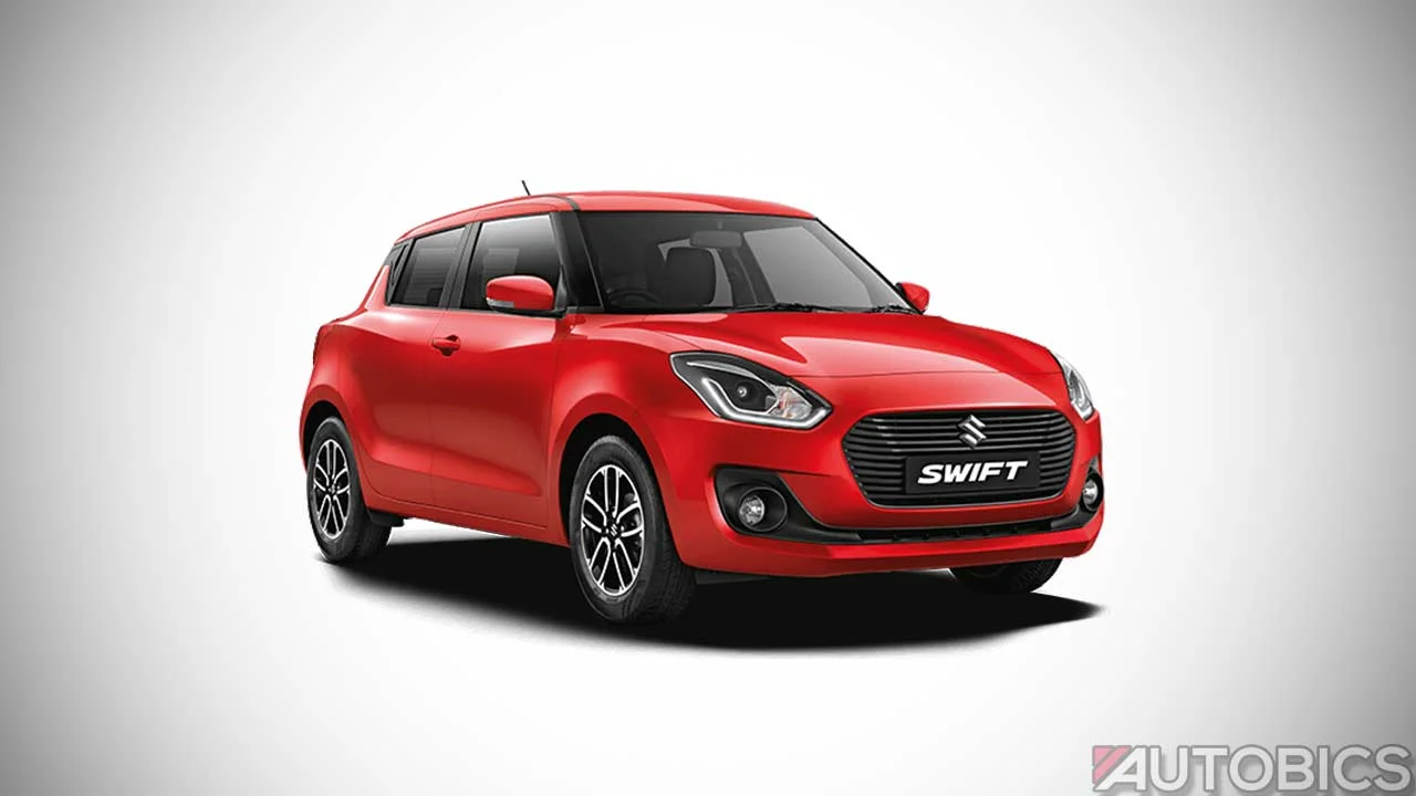 Maruti Swift Fire Red 2018