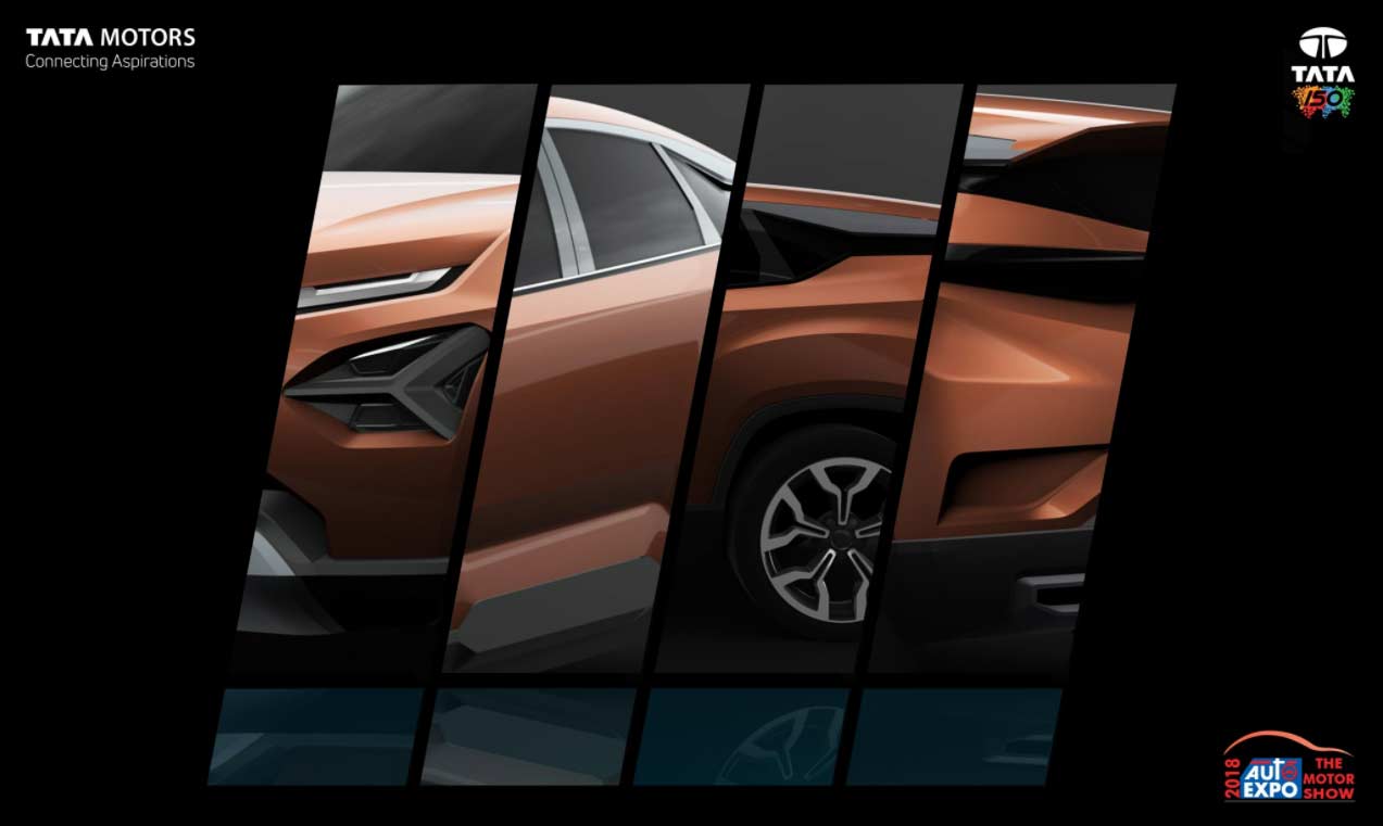 Tata SUV H5 Teaser Auto Expo 2018