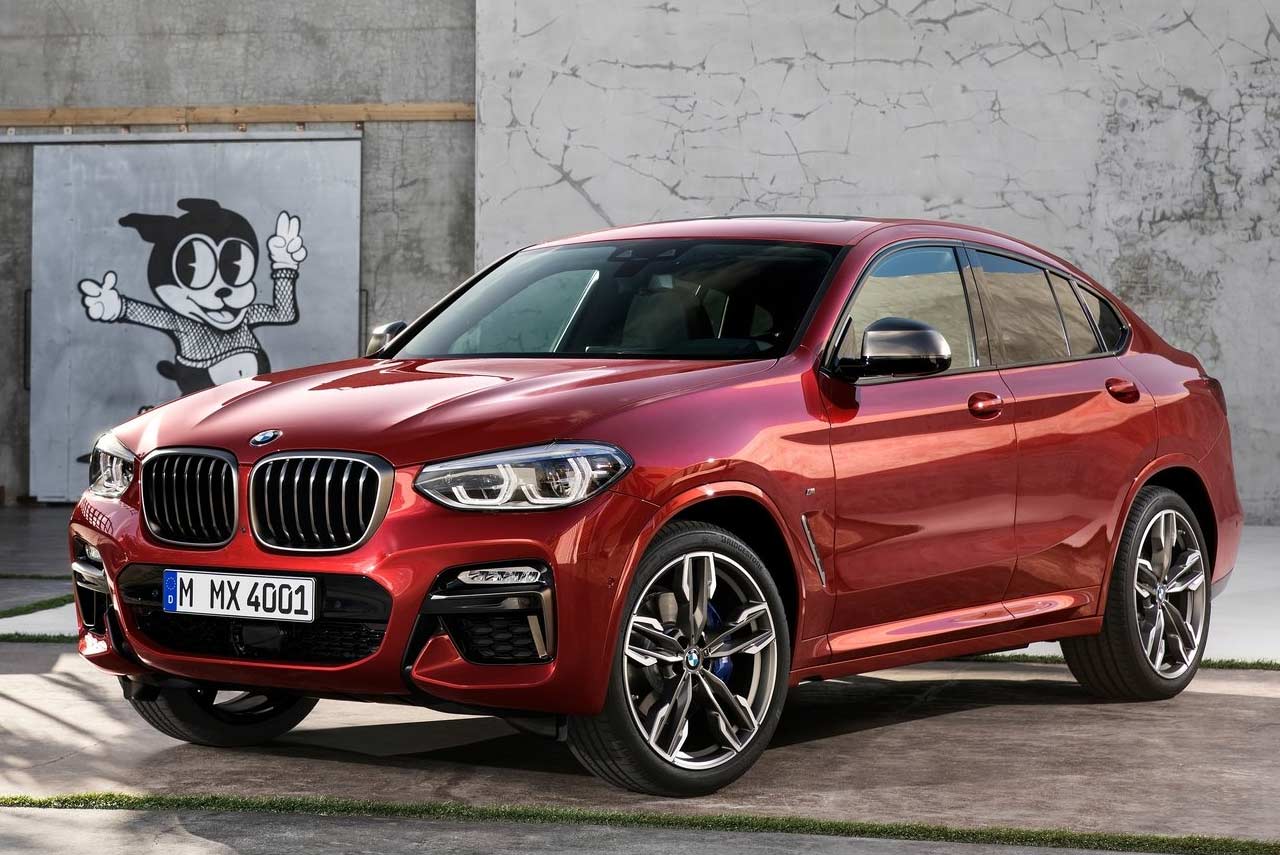 2019 BMW X4 M40d Front Quarter