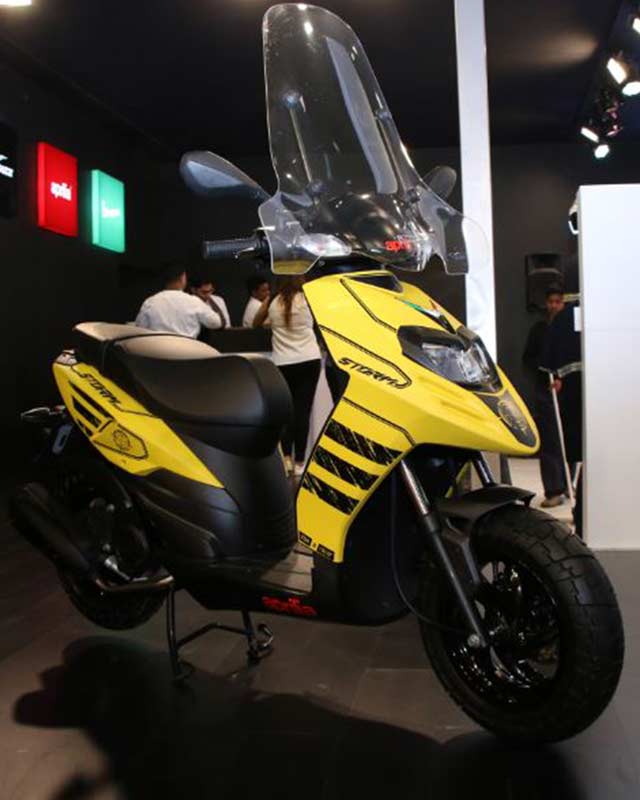 Aprilia Storm 125 Scooter Auto Expo 2018