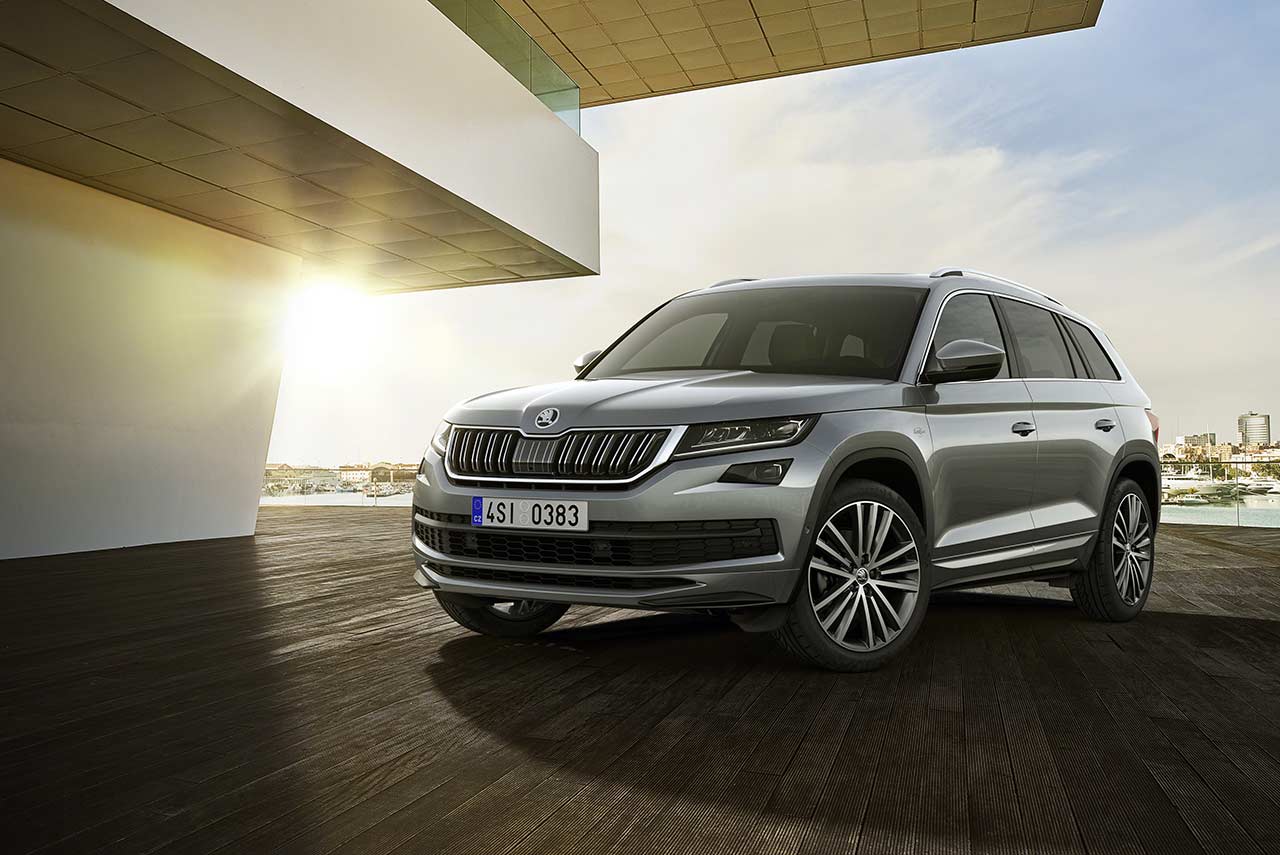 Skoda Kodiaq L&K 2018 Front Quarter