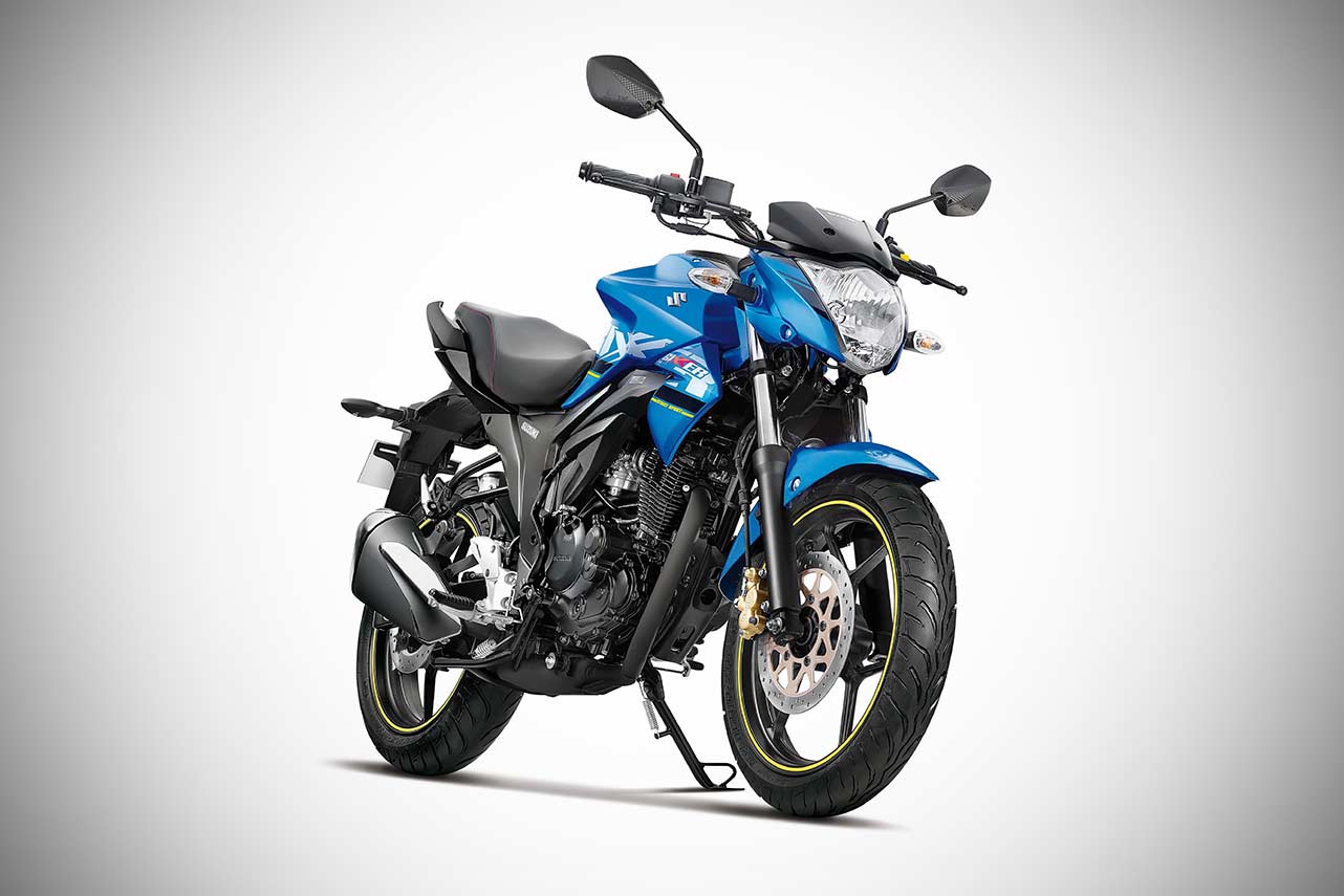 2018 Suzuki Gixxer Metallic Triton Blue
