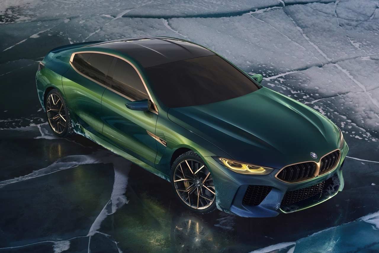 BMW M8 Gran Coupe Concept Top Front 2018