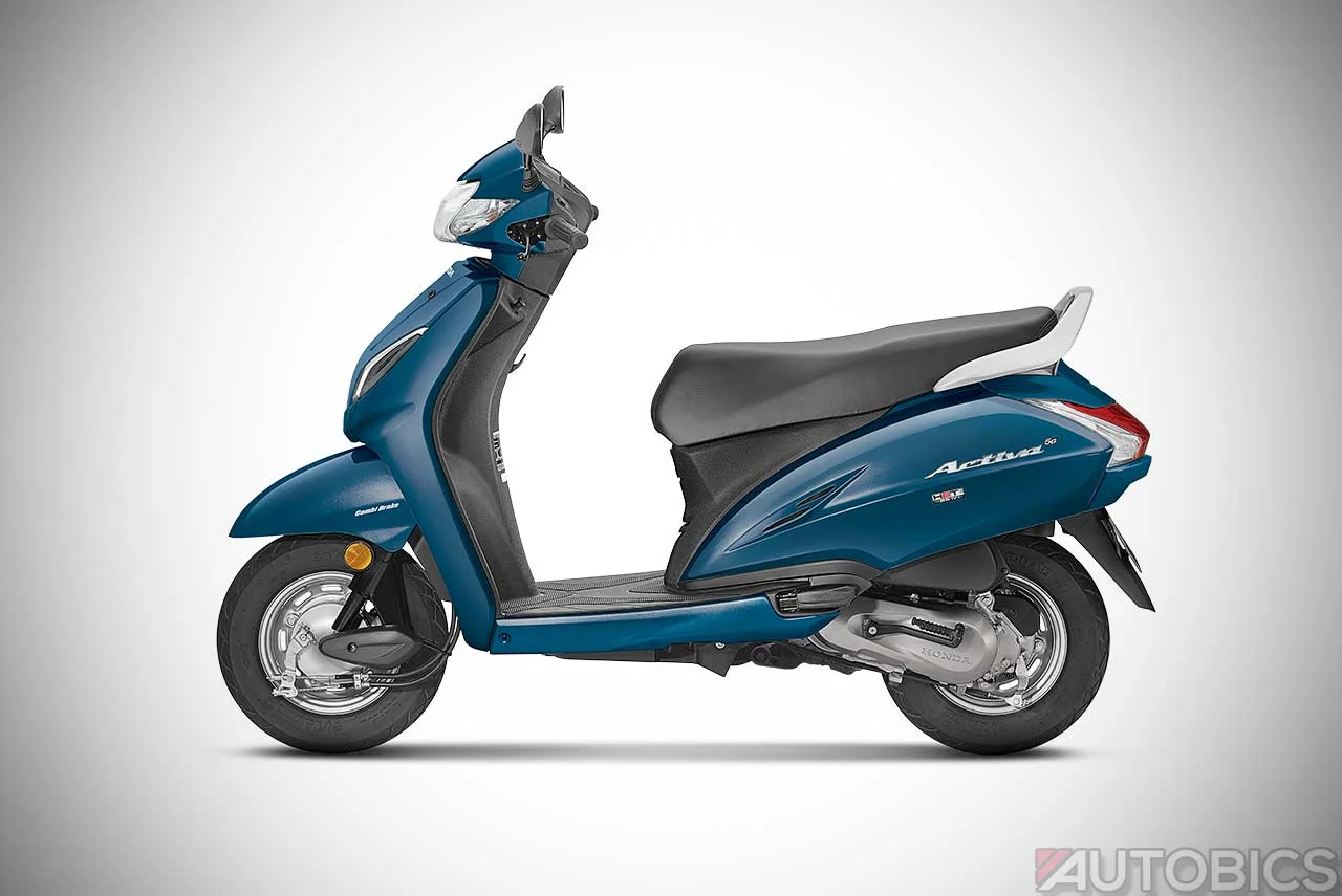 Honda Activa 5G Trance Blue Metallic 2018