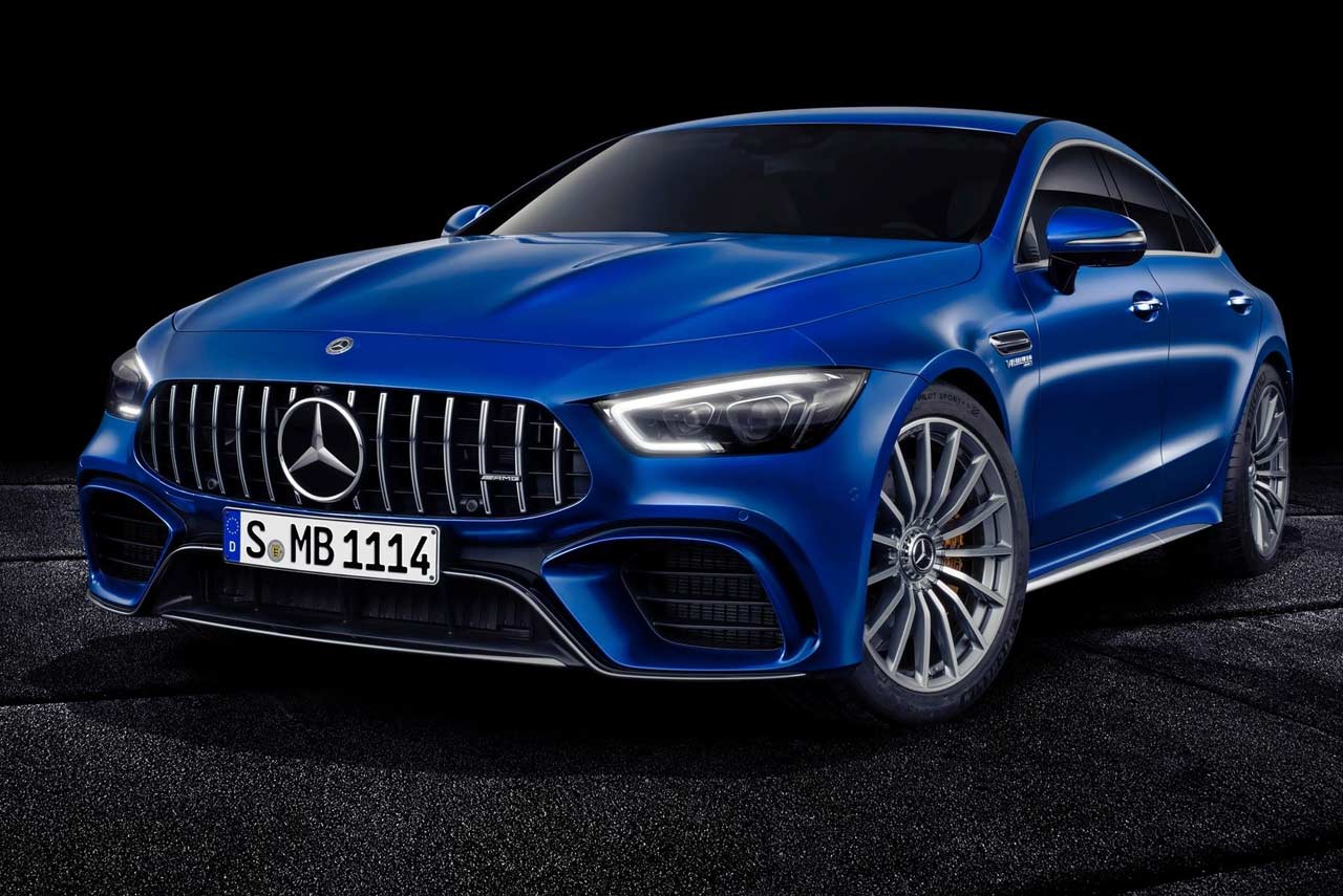 Mercedes-Benz AMG GT63 S 4-Door Front Quarter Studio