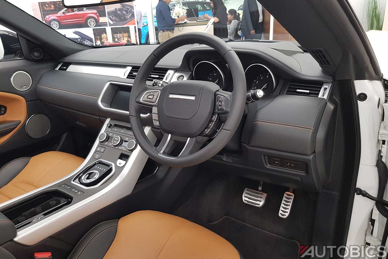 Range Rover Evoque Convertible Interior 2018 AUTOBICS