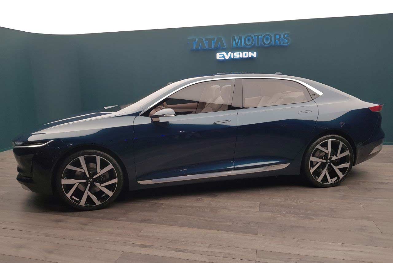 Tata E-Vision Sedan Concept Geneva Motor Show 2018