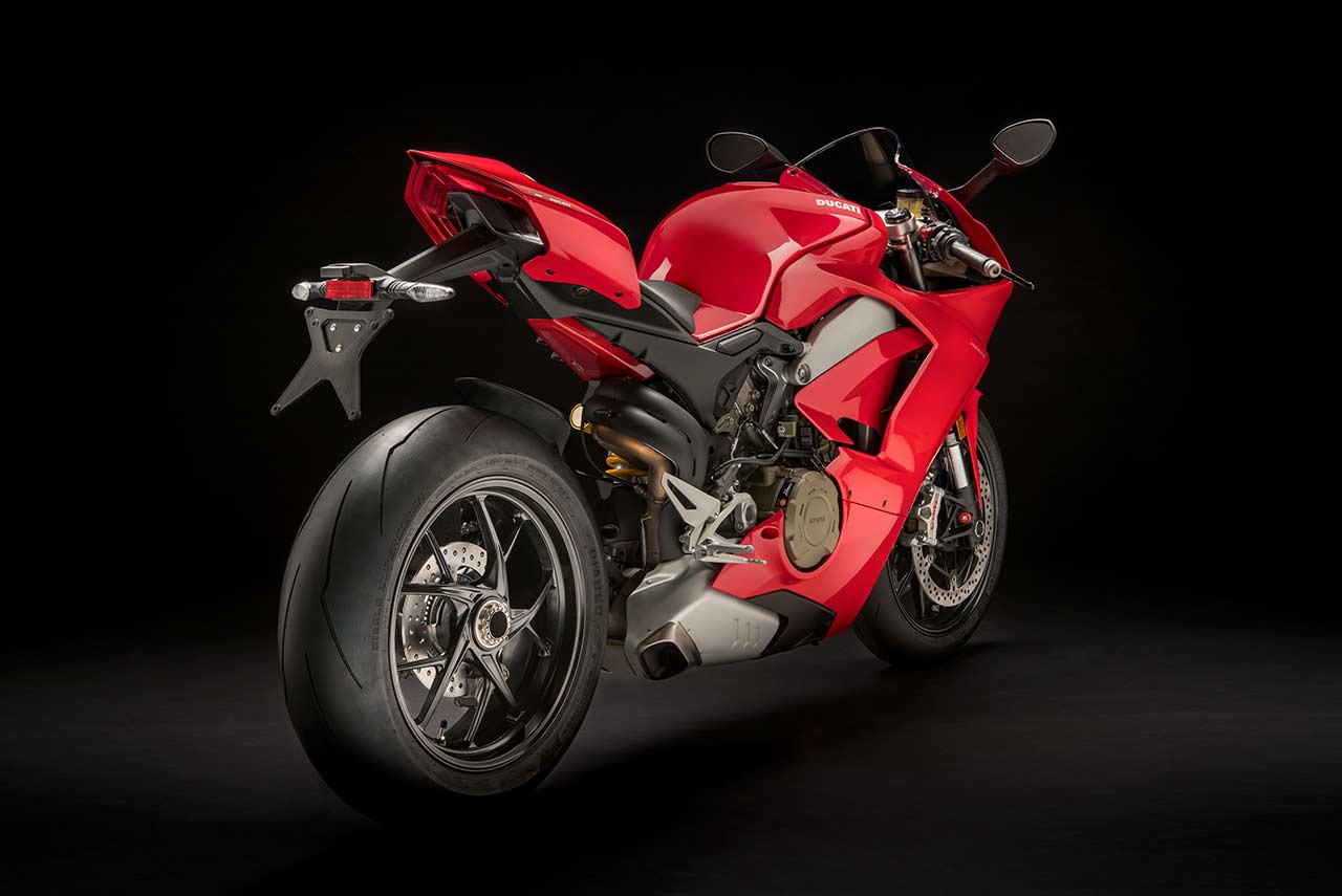 Ducati Panigale V4 S 2018 Rear Quarter