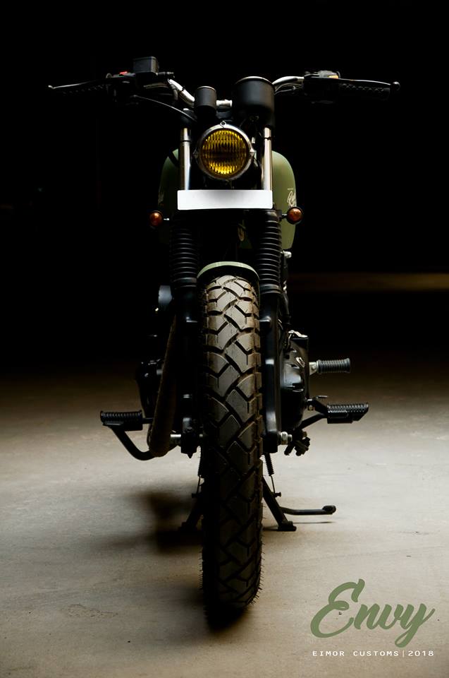 Royal Enfield Classic 350 Modified Envy Eimor Customs Front 2018