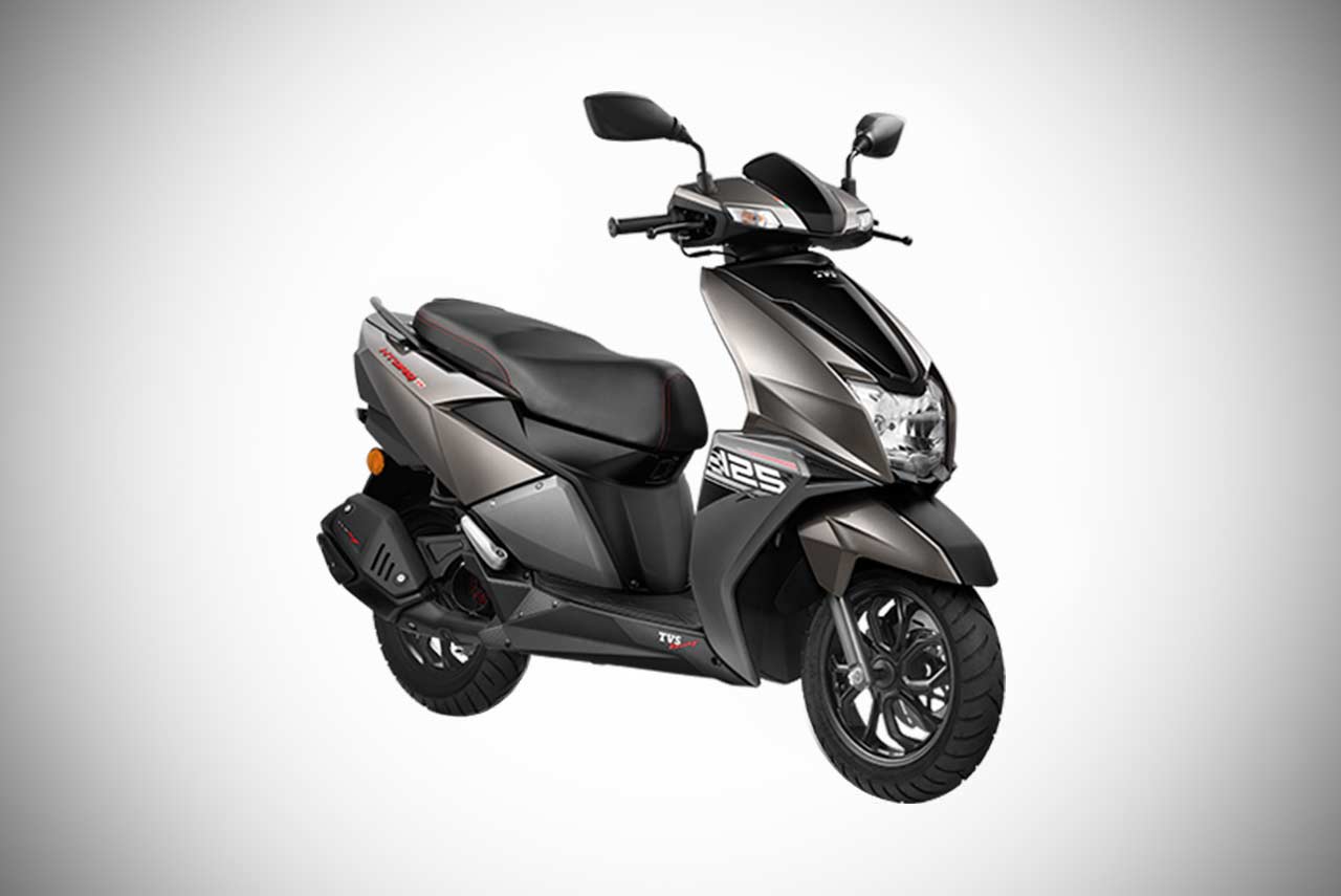 TVS Ntorq 125 Metallic Grey 2018