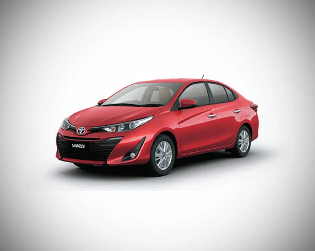 New Toyota Yaris Officially launched in India; Deliveries Begin 2 Toyota Yaris Wildfire Red 2018