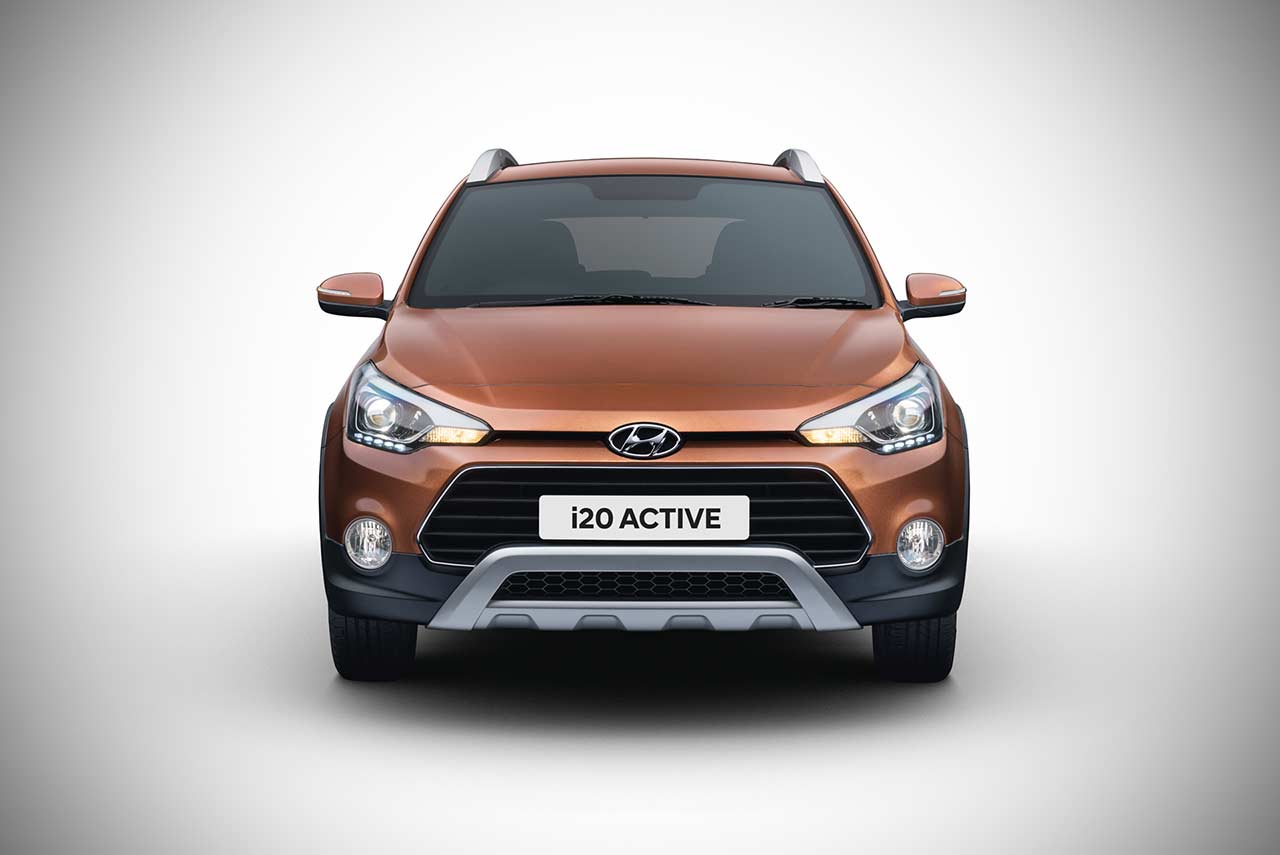 2018 Hyundai i20 Active Earth Brown Front
