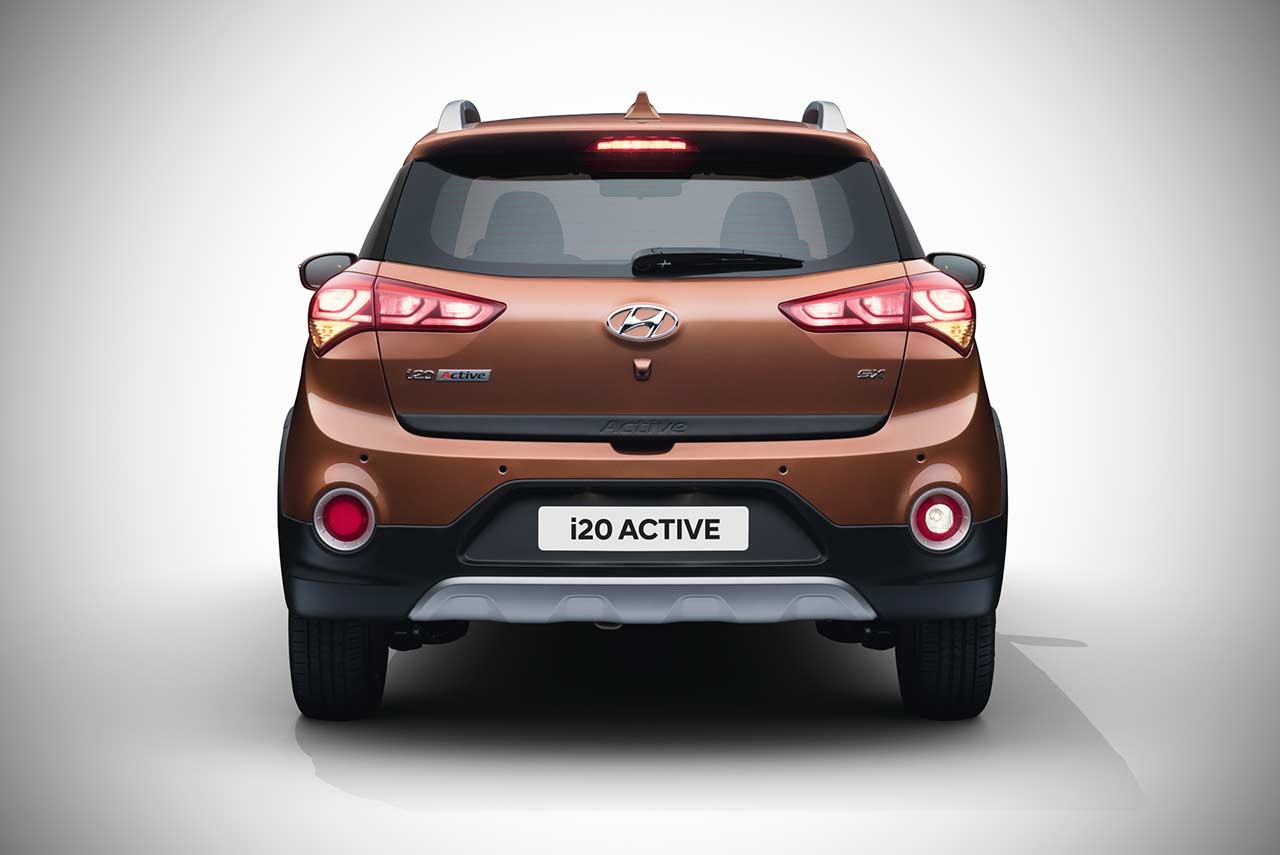 2018 Hyundai i20 Active Earth Brown Rear