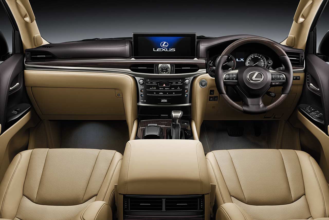 2022 Lexus LX570 Interior Dashboard India AUTOBICS