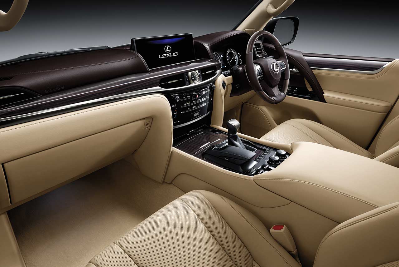 2018 Lexus LX570 Interior India