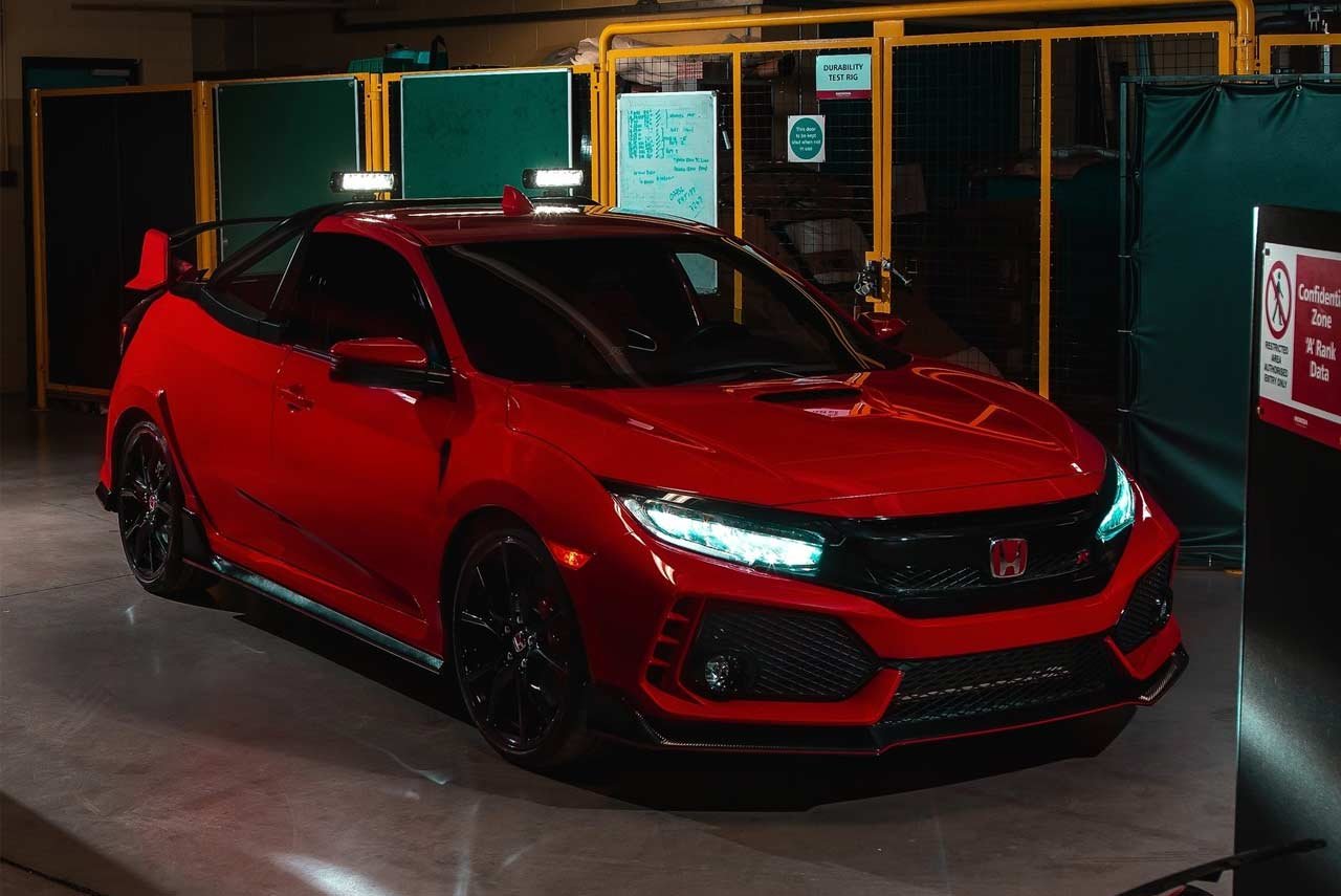 Honda Civic Type R Pickup Truck Concept 2018 Front Quarter