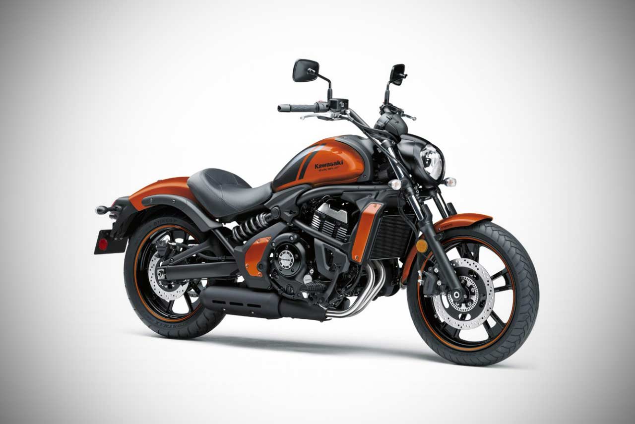 Kawasaki Vulcan S Pearl Lava Orange 2018