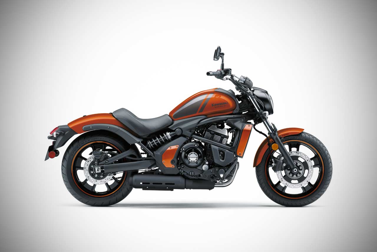Kawasaki Vulcan S Pearl Lava Orange Right Side 2018