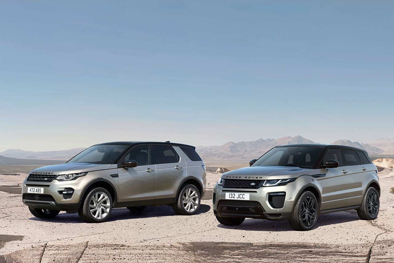 Range Rover Evoque and Land Rover Discovery Sport Petrol 2018