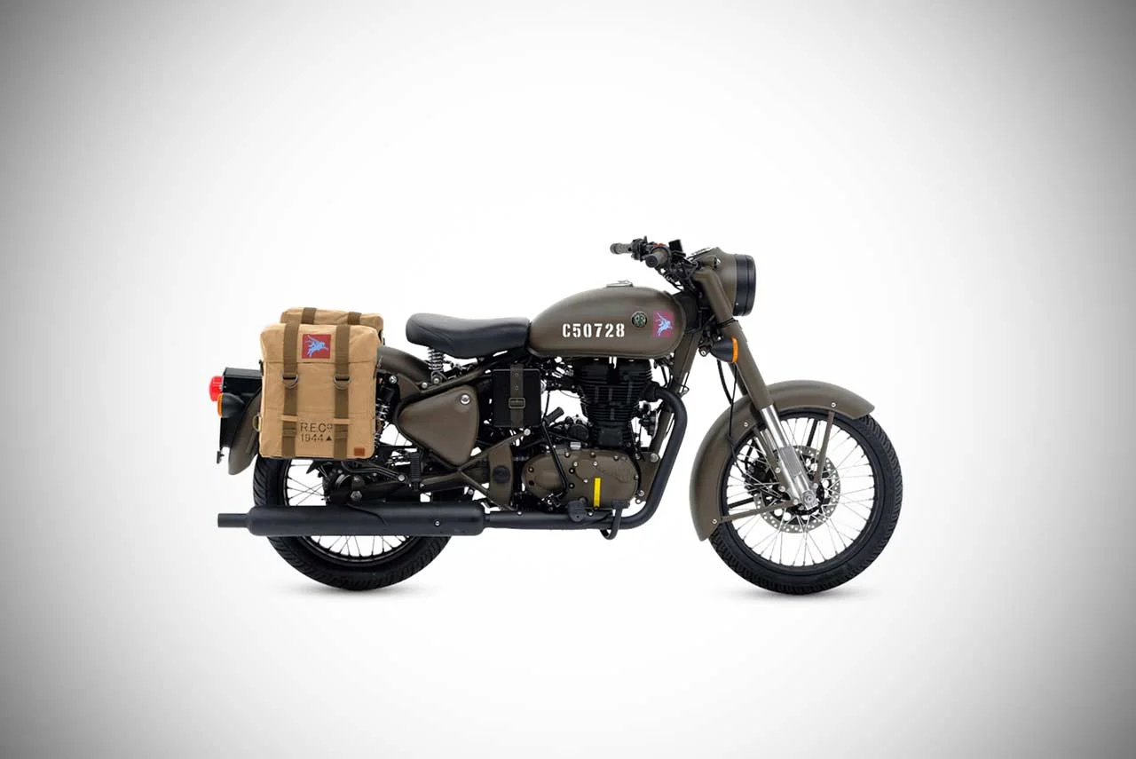Royal Enfield Classic 500 Pegasus Edition Service Brown Right Side 2018