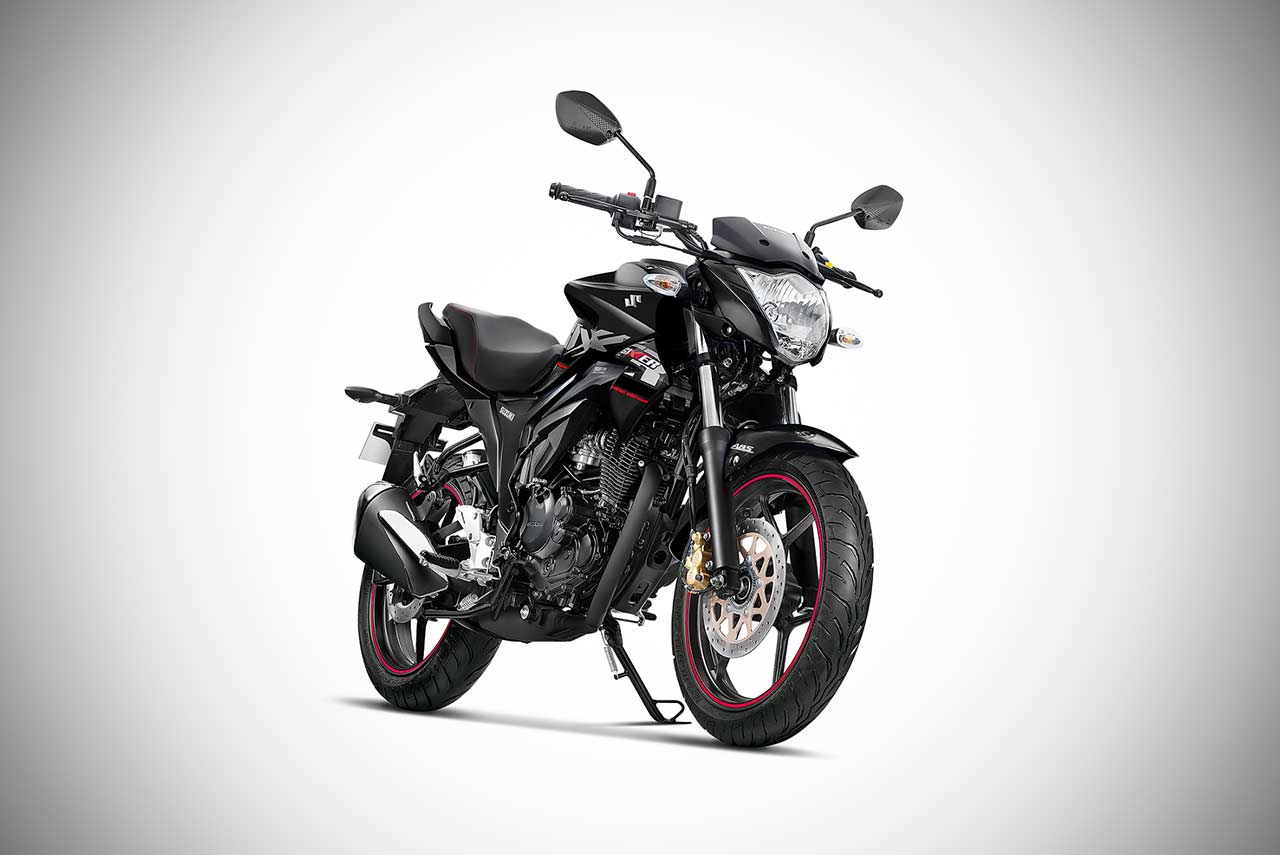Suzuki Gixxer ABS Glass Sparkle Black 2018